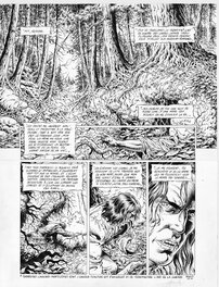 Yves Swolfs - Le Prince de la Nuit - 1ère page T7 - Planche originale