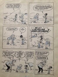 Pierre Lacroix - Bibi Fricotin à la pêche (P. Lacroix / planche 2 - 1970) - Comic Strip