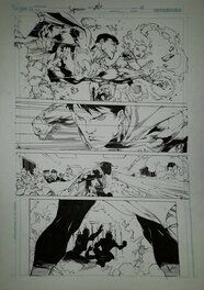 Ed Benes - Superman v3 #29 P11 - Planche originale