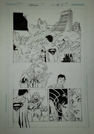 Ed Benes - Superman v3 #29 P12 - Planche originale