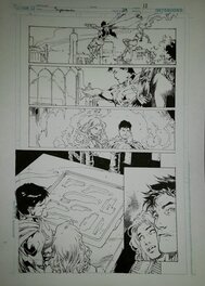 Ed Benes - Superman v3 #29 P13 - Planche originale