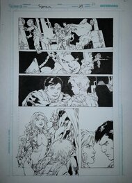 Ed Benes - Superman v3 #29 P14 - Planche originale