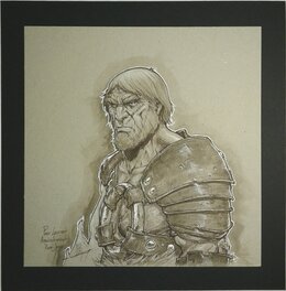 Pierre-Denis Goux - Thor - Mjöllnir - Illustration originale
