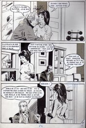 Renaud - Week-End à Pékin planche 26 - La Louve, Artima, 1975 - Planche originale