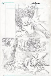 Marco Castiello - Star Wars "la purge Jedi" prelim page 113 - Planche originale