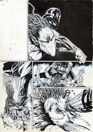 Marco Castiello - Star Wars "la purge Jedi" encrage page 113 - Planche originale