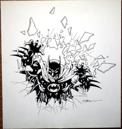 Jerry Paris - Batman Cover by Jerry Paris - Couverture originale