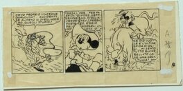 unknown - Cow Boy Mickey !! - Planche originale