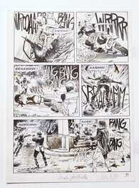Nicola Genzianella - Dampyr - les vampires sont à la fête !! Bang Bang ARGHHs  Rahhh  PROUTS ! - Comic Strip