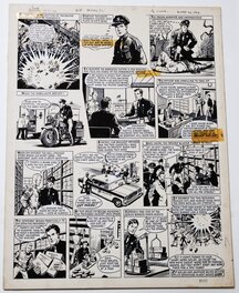 Ted Kearon - Zip Nolan 7 septembre 1963 Revue LION - Planche originale