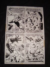 Jim Starlin - Captain MARVEL - Planche originale