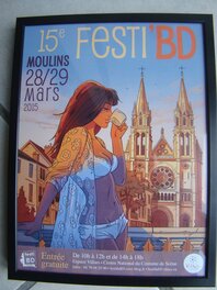 Affiche Festi bd Moulins 2015 Affiche Festi bd Moulins 2015
