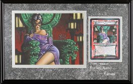 Matthew D. Wilson - Legend of the Five Rings CCG - Bayushi Kachiko - Winning Kachiko's Favor - Original Illustration