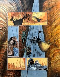 Serge Pellé - Orbital - Résistance (Tome 6, p 3) - Planche originale