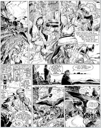 Jean Giraud - Blueberry "Nez Cassé" - Planche originale