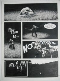 Claude Auclair - Le Sang du Flamboyant, Planche originale - Comic Strip