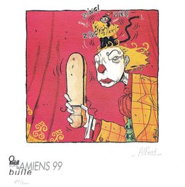On a Marché sur la Bulle publication ex-libris Amiens 1999 à 200 ex. On a Marché sur la Bulle publication ex-libris Amiens 1999 à 200 ex.