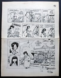 Marc Wasterlain - Karabouilla - Planche de fin. - Comic Strip