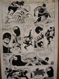 Ross Andru - Planche originale vigilante - Comic Strip