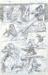 Lan Medina - Aquaman - Planche originale