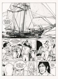 Franck Bonnet - Les pirates de Barataria #5 -Le Caire - Planche originale