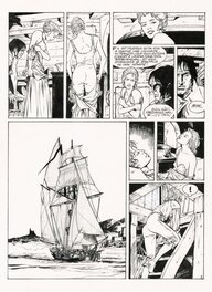 Franck Bonnet - Les pirates de Barataria #5 - La Caire - Planche originale