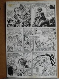 Ross Andru - Doc savage - Planche originale