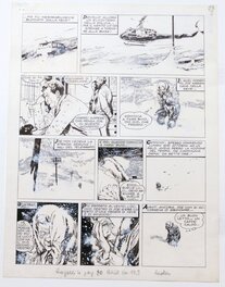 Alberto Breccia - Prisonnier de la tempête !! - Planche originale