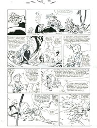 Planche originale - Spirou et Fantasio #50 - Aux sources du Z p13