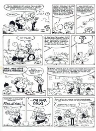 Greg - Achille Talon - L'Arme du crocodile (planche 2) - Planche originale