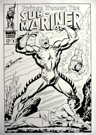 John Buscema - The submariner 5# - Planche originale