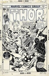 John Buscema - Thor 263# - Original Cover