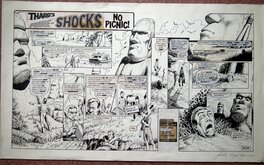 John Higgins - Tharg's Future Shock - No Picnic!  2000AD Prog 272 - John Higgins & Alan Moore - Comic Strip