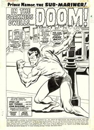 John Buscema - The submariner 20#p1 - Planche originale