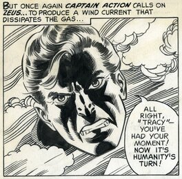 Captain ACTION, detail Captain ACTION, detail