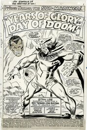 John Buscema - The submariner 1# slpash - Comic Strip