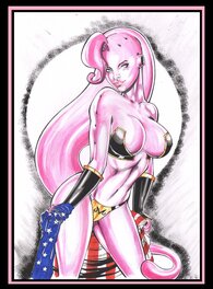 Ednardo - Dessin Original couleurs MADIM BOOH GIRL par Ednardo - Original Illustration