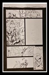Dave Sharpe - Planche Originale encrée tirée de Marvel Adentures Avengers par Keith SHARPE et Jay Leisten - Comic Strip