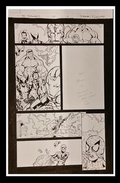 Dave Sharpe - Planche Originale encrée tirée de Marvel Adentures Avengers par Keith SHARPE et Jay Leisten - Planche originale