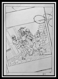 David Cerqueira - Planche Originale L'ombre de l'échafaud par CERQUEIRA Masbou - Comic Strip