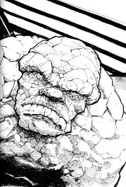 Claude Pelet - Ben Grimm, The Thing - Original art