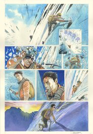 Pierre-Emmanuel Dequest - Dequest - Planche Premier de cordée - Planche originale