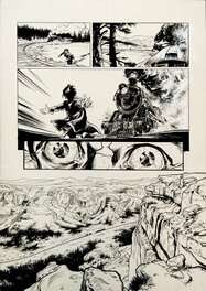 Jean-Charles Poupard - Jack l'éventreur - Le protocole Hypnos (Tome 2, p 3) - Planche originale