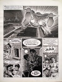 Jean Solé - Superdupont 02 ( Amour & Forfaitures ) 01/02 - Planche originale