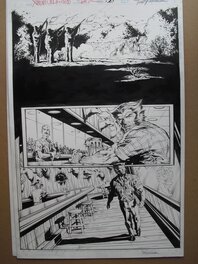 Mark Texeira - Wolverine 2 - Planche originale