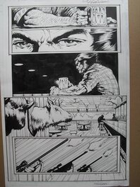 Mark Texeira - Wolverine - Planche originale