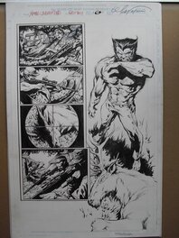 Mark Texeira - Wolverine - Planche originale