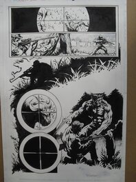 Mark Texeira - Wolverine - Planche originale