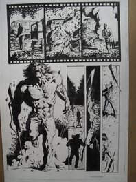 Mark Texeira - Wolverine - Comic Strip