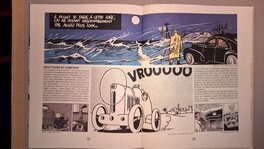Dans "Plein Gaz: 100 ans d'automobiles françaises dans la bande dessinée" de Josette Sicsic aux éditions Blitz Dans "Plein Gaz: 100 ans d'automobiles françaises dans la bande dessinée" de Josette Sicsic aux éditions Blitz